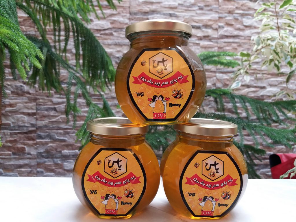 عسل طبیعی بسته بندی